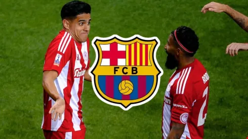 Luis Palma ya brilla con luz propia con la camisa del Olympiacos de Grecia.
