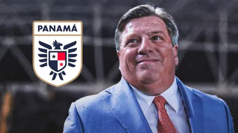 El Piojo Herrera saca pecho ante Panamá.
