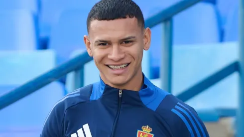 Kervin Arriaga volvió a los entrenamientos del Real Zaragoza.
