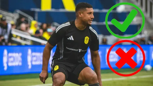 Bryan Acosta no ha debutado con Nashville SC en la MLS.
