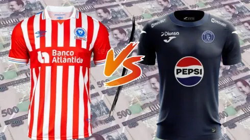 Olimpia tiene una buena diferencia en cuestión de precios de plantilla.
