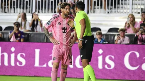 Said Martínez fue el encargador de pitar la eliminación del Inter Miami en la Copa de Campeones de Concacaf.
