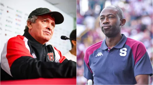 Machillo Ramírez le apunta a Wanchope antes del clásico.
