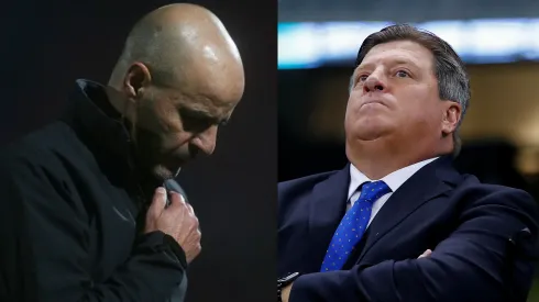 Piojo Herrera se planta ante el Fantasma Figueroa.
