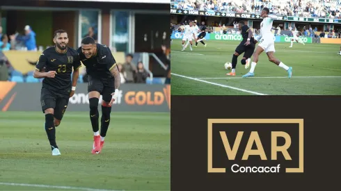 Jorge Álvarez cayó a todo el VAR luego del penal que le anularon a Honduras.
