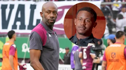 Gustavo Herrera le trae un problema a Wanchope.
