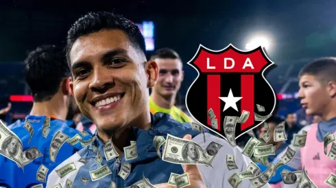 Alonso Martínez beneficiaría a Alajuelense.

