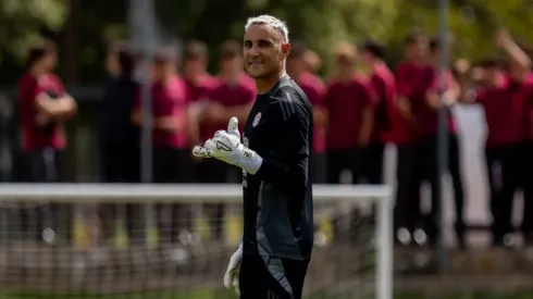 Keylor Navas recibe buenas noticias.
