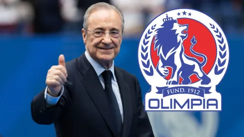 Olimpia se ha metido en el radar del Real Madrid y así posó Florentino Pérez.
