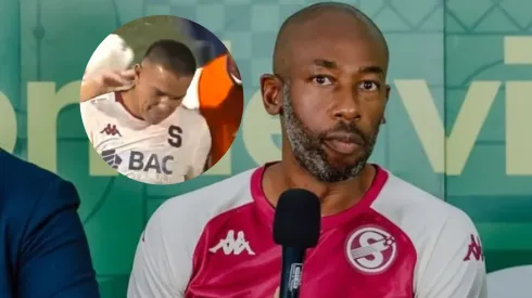 Wanchope no perdonó a David Guzmán.
