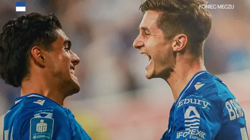Luis Palma fue clave para la segunda victoria de Lech Poznan.
