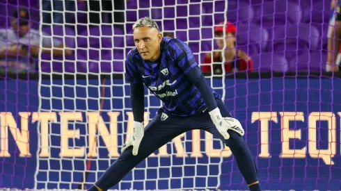 Keylor Navas tuvo su primer error en México.
