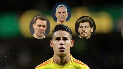 James Rodríguez eligió al mejor portero con el que jugó.
