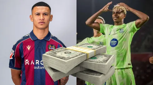 El Levante de Kervin Arriaga enfrenta al Barcelona de Lamine Yamal en la Liga Española.
