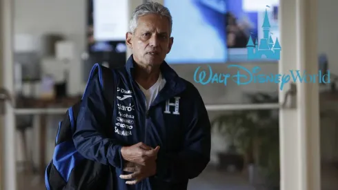Reinaldo Rueda estuvo en conferencia de prensa antes de enfrentar a Haití.
