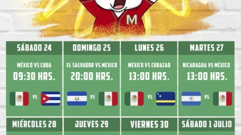 Listos los horarios de México en los Juegos Centroamericanos