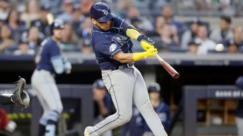 Isaac Paredes impuso nueva marca de HR en su carrera de MLB.
