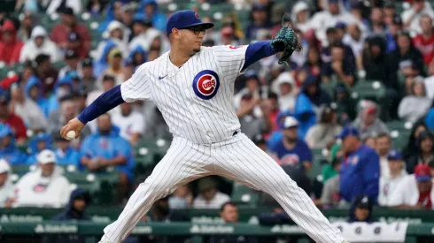 Javier Assad hizo su regreso a la rotación de los Cubs.
