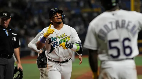 Isaac Paredes dio su HR #23 de la campaña 2023.
