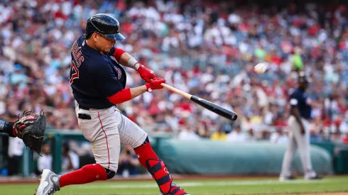 Luis Urías conectó el primer grand slam de su carrera en la MLB.
