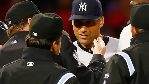 Michael Pineda en 2014 fue sorprendido con sustancias extrañas en su cuello.
