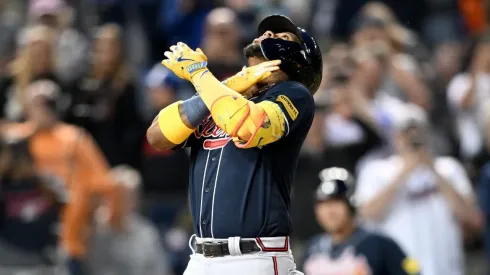 Ronald Acuña está cerca de llegar a 70 bases robadas en 2023.
