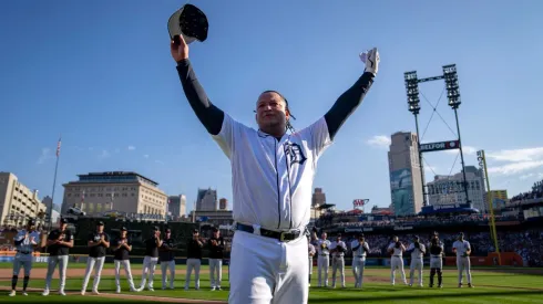 Miguel Cabrera fue ovacionado en múltiples ocasiones en su último juego profesional.
