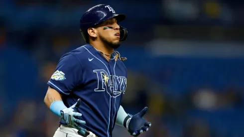 Isaac Paredes firmó su mejor campaña en MLB este 2023.
