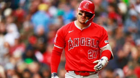 Mike Trout no ve acción en Grandes Ligas desde el 29 de abril.
