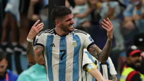 Rodrigo de Paul jugará la final del Mundial con Argentina – Fuente: Getty
