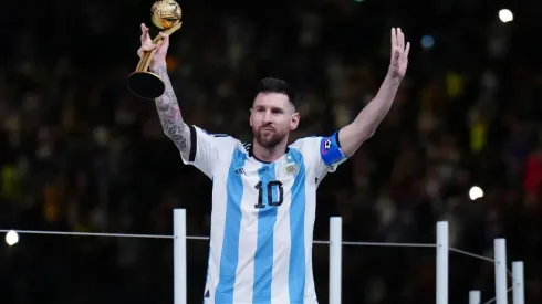 Lionel Messi recientemente ganó la Copa del Mundo en Catar 2022. Foto: Imago7

