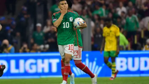 Orbelín empató el juego con un buen gol Foto: Imago7/ Arturo Hernández
