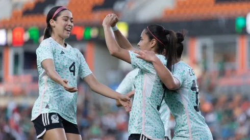 La selección mexicana femenil saca triunfo ante el Houston Dash. Foto: Imago7
