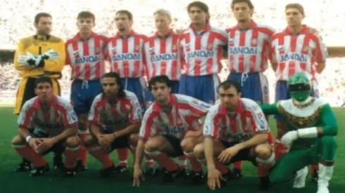 Los Power Rangers llegaron al Atlético de Madrid hace algunos años.
