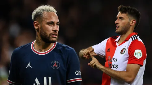 Neymar y Santiago Giménez | Getty Images
