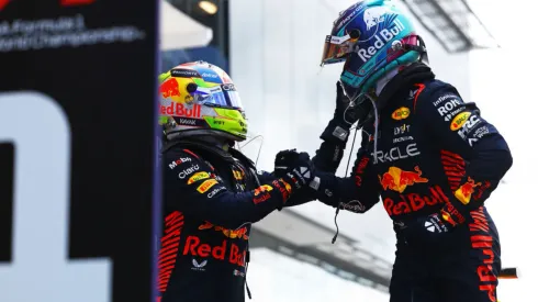 Verstappen y Pérez volvieron a ser compañeros de podio – Getty Images
