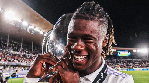 Eduardo Camavinga ya ganó todo con el Real Madrid.
