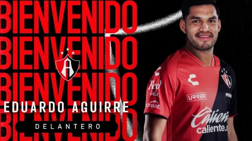 Mudo Aguirre, nuevo jugador de Atlas. | @AtlasFC
