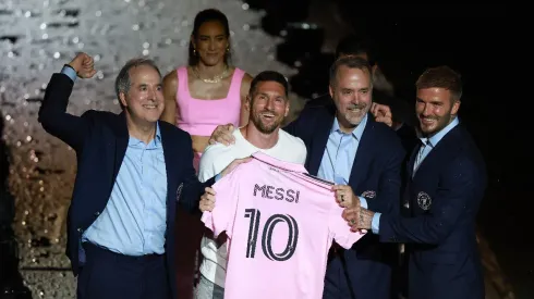 Messi fue presentado con el Inter Miami. | Getty Images
