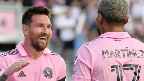 Messi se despachó con dos goles ayer – Getty Images
