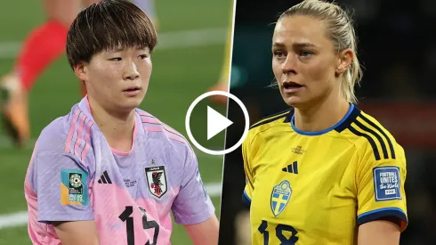 Japón y Suecia juegan en el Mundial Femenil 2023.
