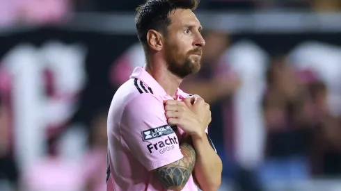 Lionel Messi del Inter de Miami anota golazo con el club de la Florida. Getty Images
