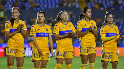 Tigres Femenil durante el partido de la jornada 3 del torneo Apertura 2023 de la Liga BBVA MX Femenil. Foto: Imago7
