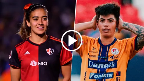 Atlas vs. San Luis por la Liga MX Femenil.
