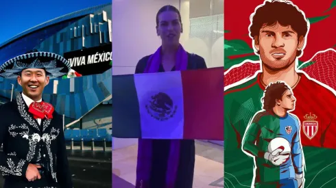 EQUIPOS INTERNACIONALES celebran a México por su INDEPENDENCIA