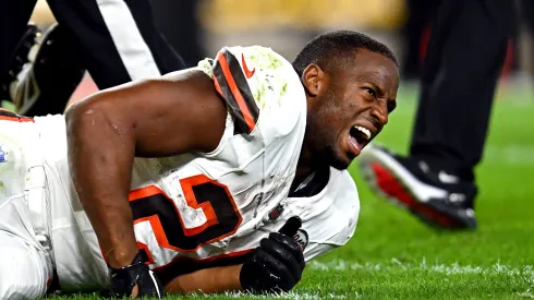 Nick Chubb #24 de los Cleveland Browns. Foto: Getty Images
