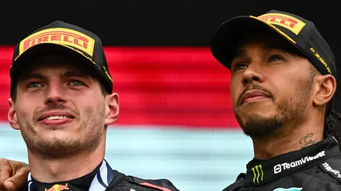 Max y Lewis están en el podio – Getty Images
