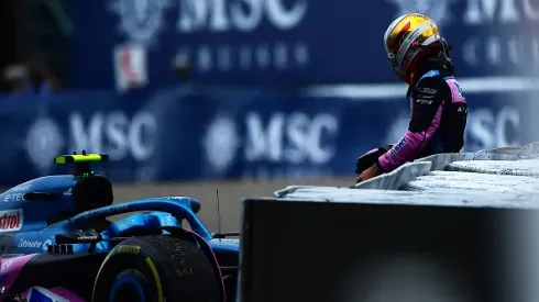 SUZUKA, JAPAN – SEPTEMBER 22: Pierre Gasly of France and Alpine F1 looks on after crashing during practice ahead of the F1 Grand Prix of Japan at Suzuka International Racing Course on September 22, 2023 in Suzuka, Japan. (Photo by Mario Renzi – Formula 1/Formula 1 via Getty Images)
