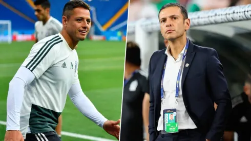 Chicharito solo tuvo palabras de aprecio para Jaime Lozano – Getty Images/ESPECIAL
