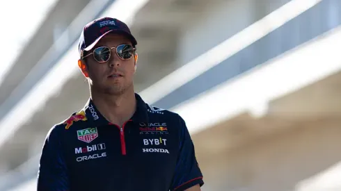 AUSTIN, TEXAS – OCTOBER 20: Sergio Perez of Mexico and Oracle Red Bull Racing walks in the paddock during practice and qualifying ahead of the F1 Grand Prix of United States at Circuit of The Americas on October 20, 2023 in Austin, United States. (Photo by Kym Illman/Getty Images)
